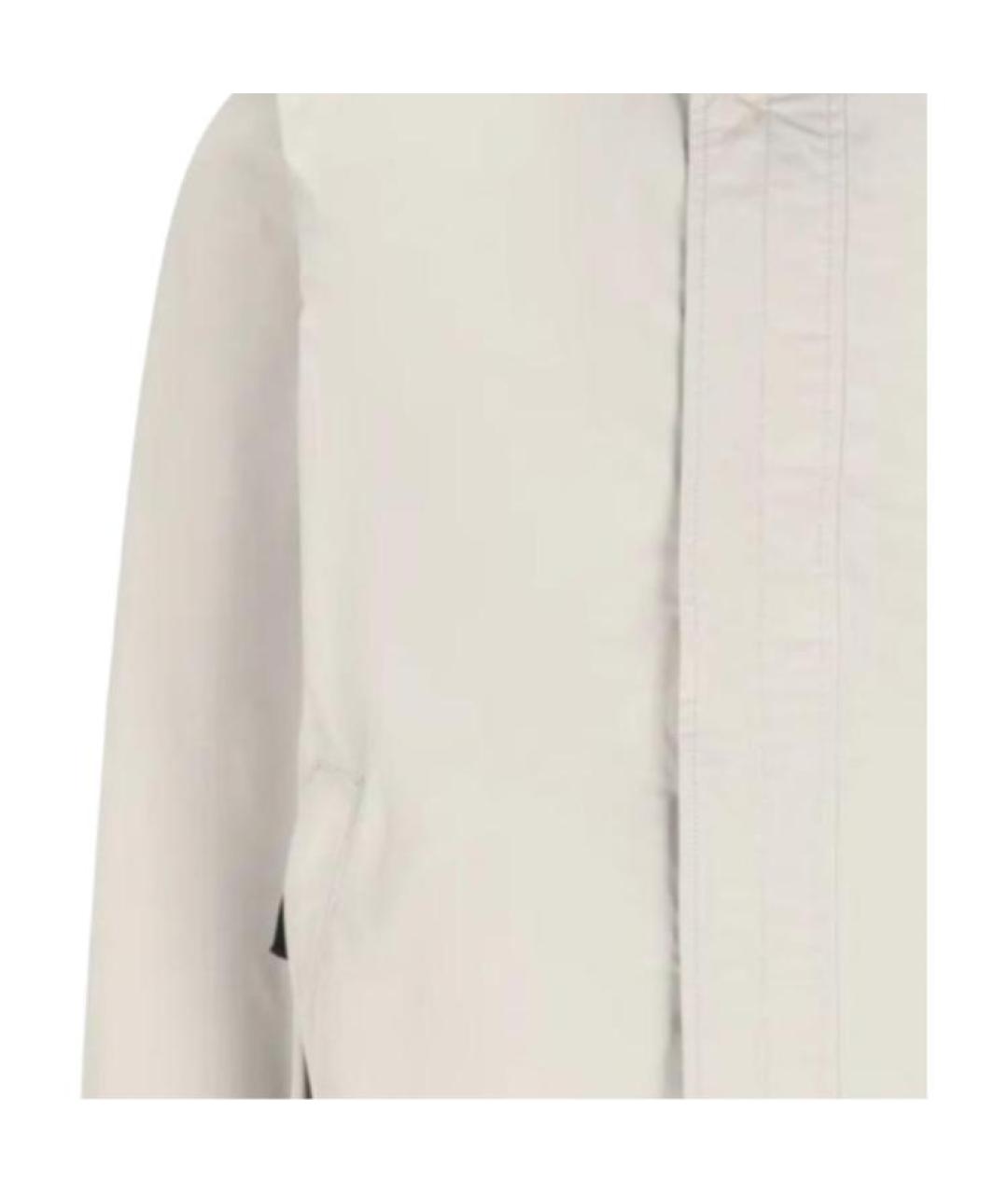 STONE ISLAND Белая куртка, фото 2