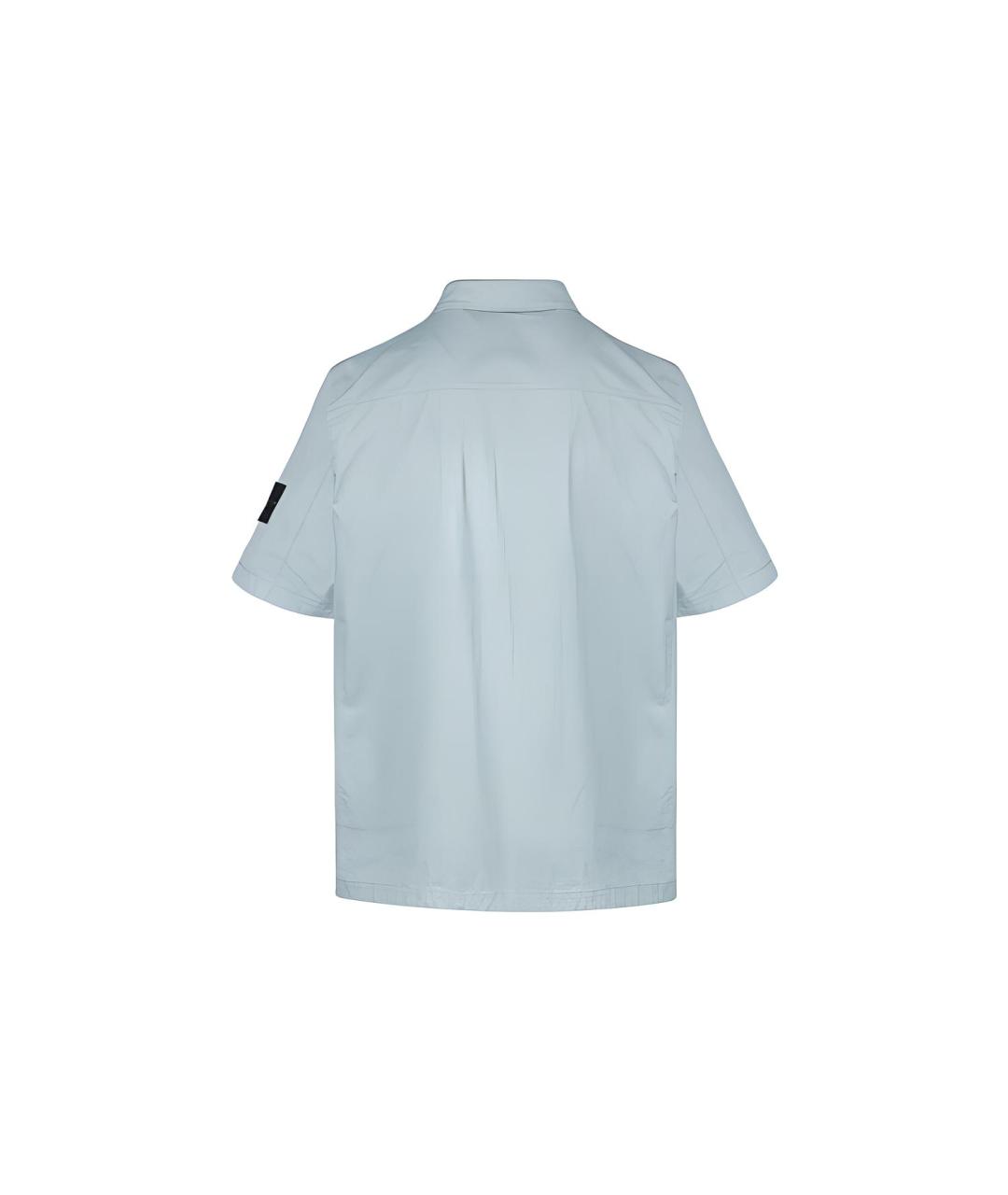 STONE ISLAND Серая кэжуал рубашка, фото 2
