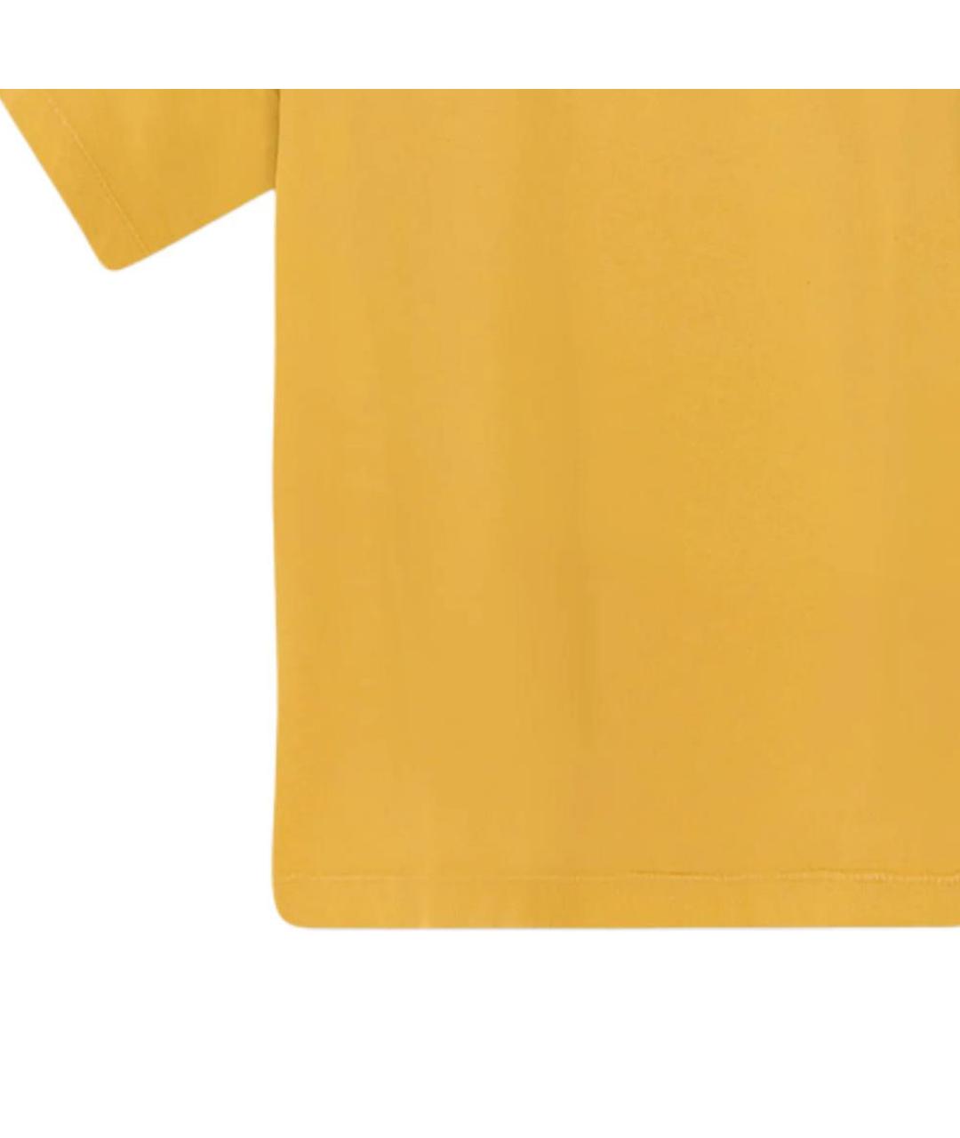 STONE ISLAND Желтая футболка, фото 3