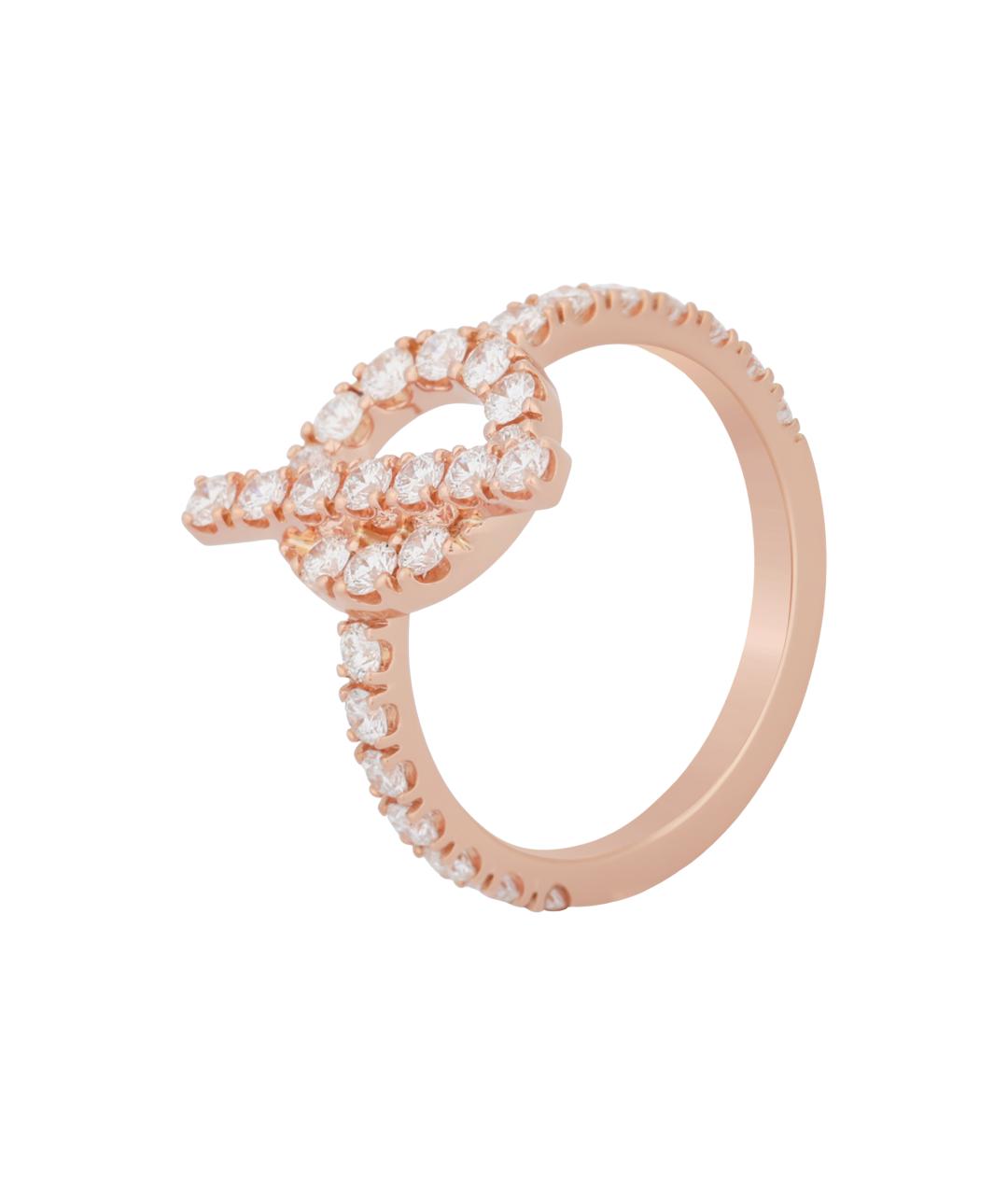 HERMES Кольцо из розового золота, фото 1