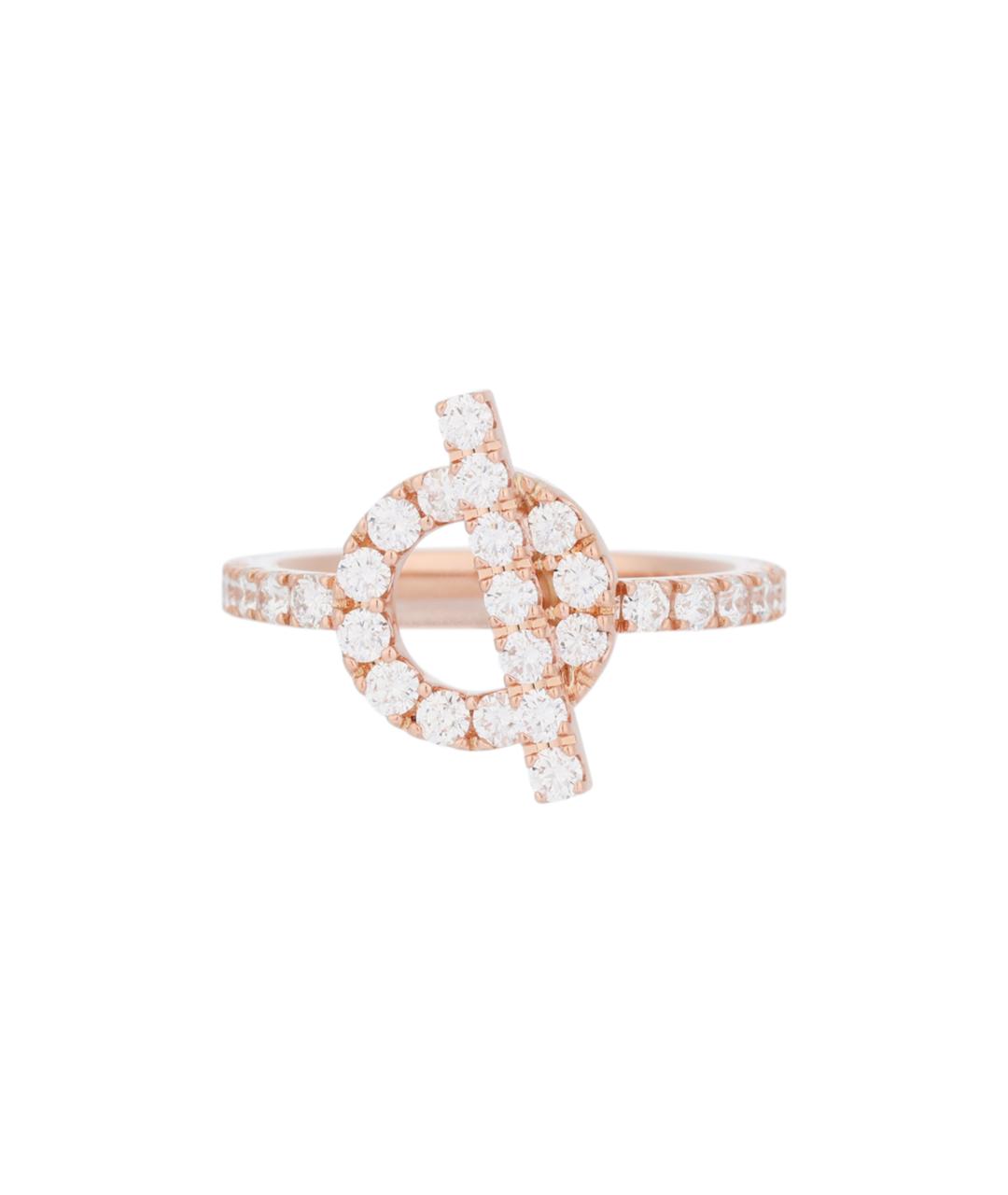 HERMES Кольцо из розового золота, фото 3