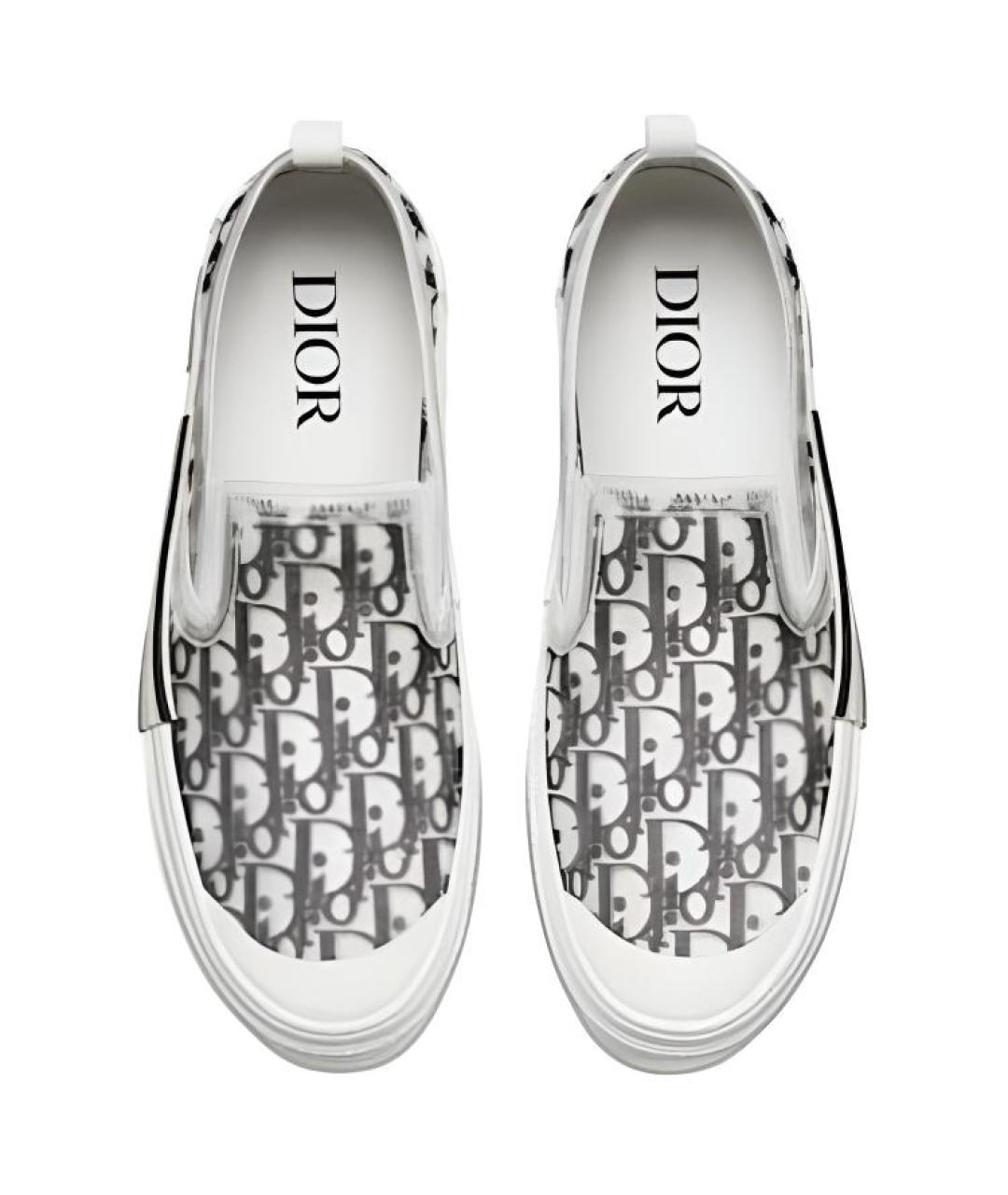 CHRISTIAN DIOR Белые низкие кроссовки / кеды, фото 5