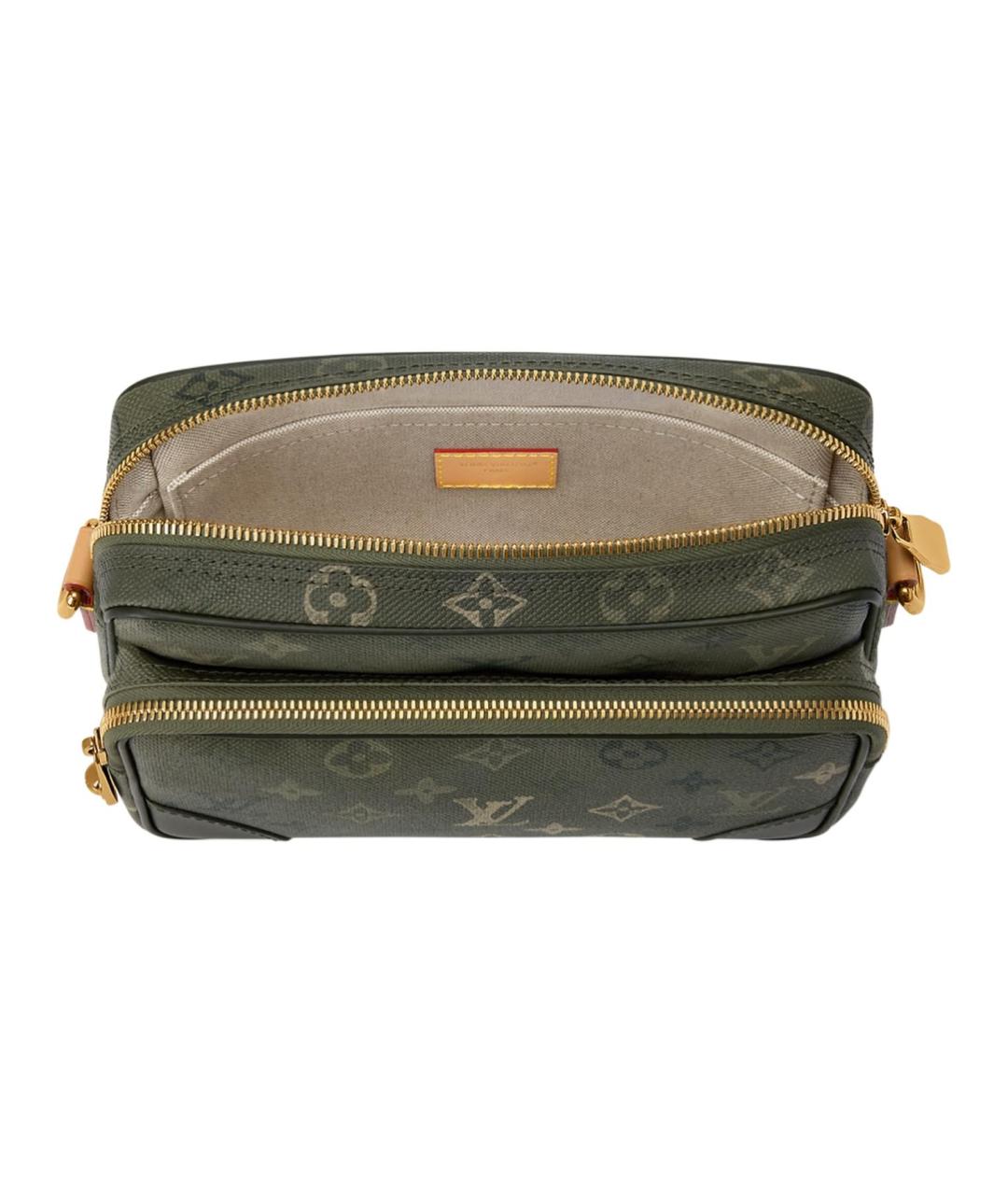 LOUIS VUITTON Зеленая сумка на плечо, фото 4