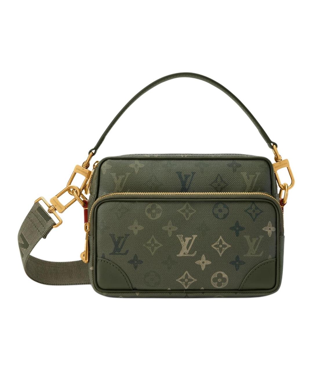 LOUIS VUITTON Зеленая сумка на плечо, фото 1