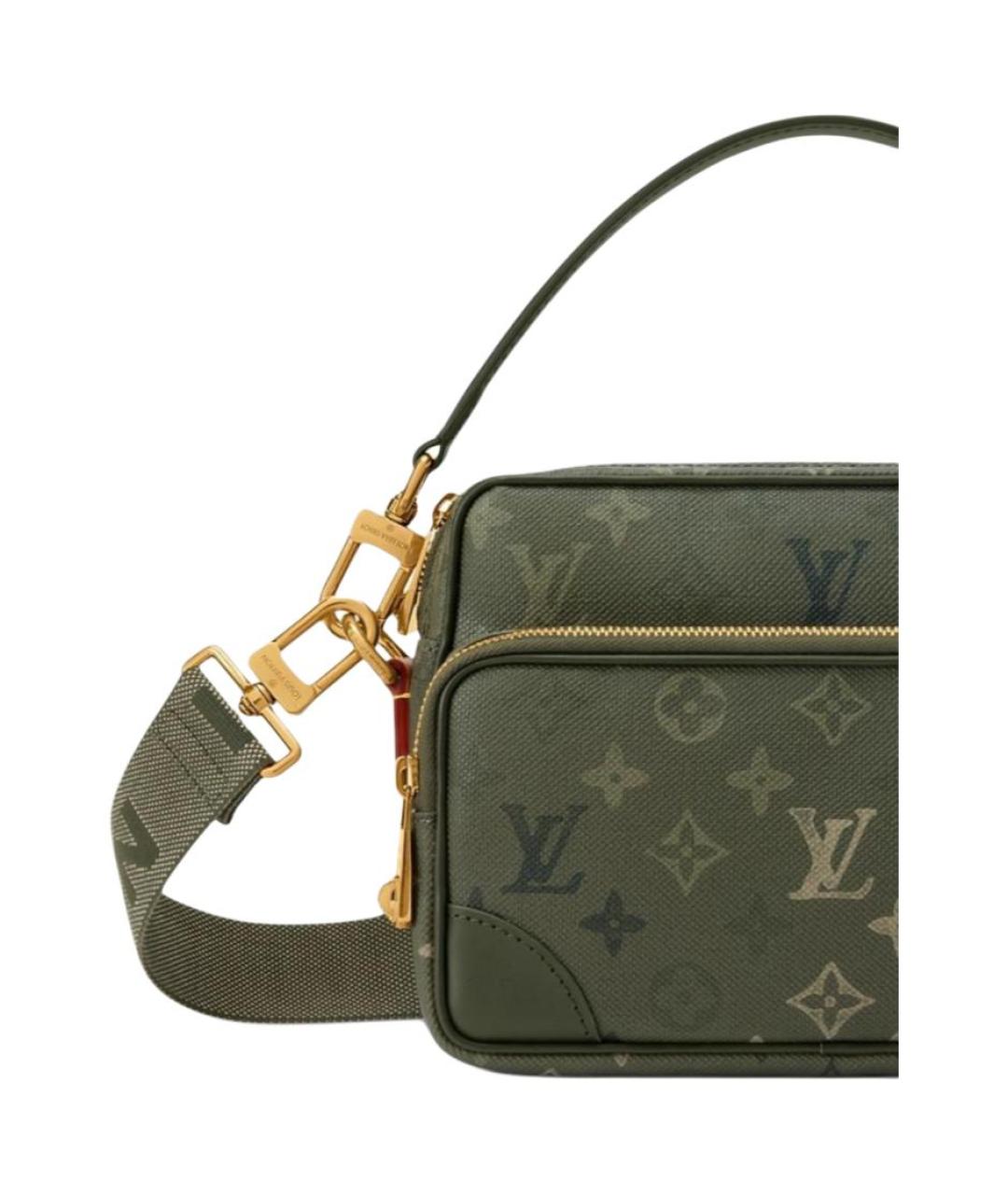 LOUIS VUITTON Зеленая сумка на плечо, фото 5