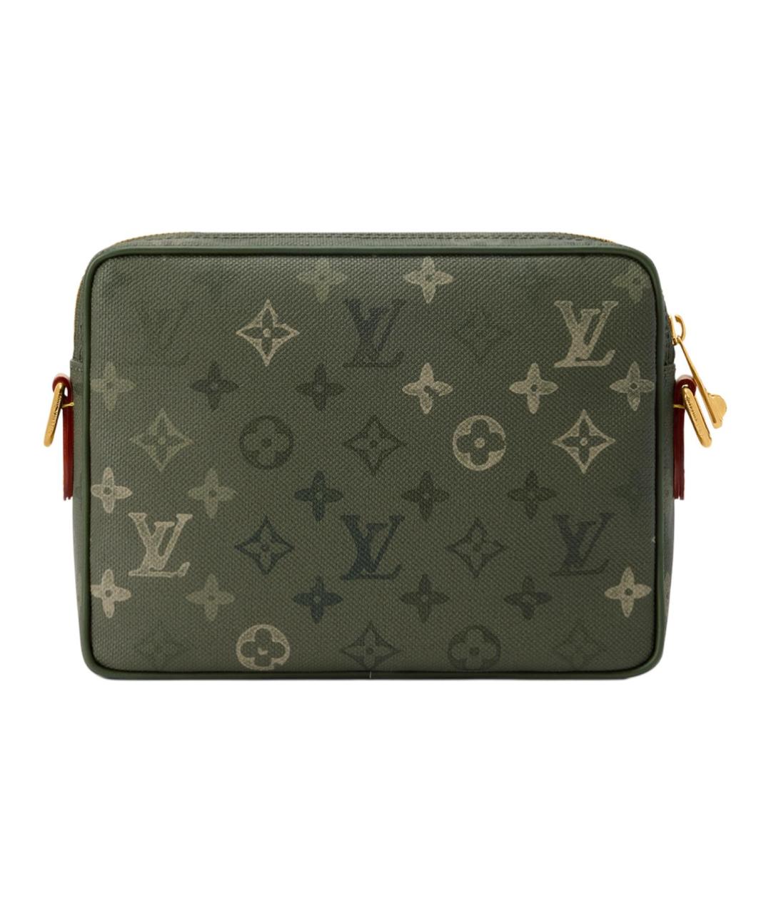 LOUIS VUITTON Зеленая сумка на плечо, фото 3