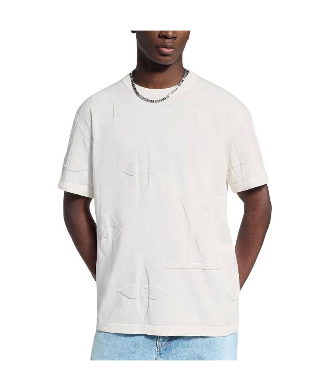 LOUIS VUITTON Белая футболка, фото 2