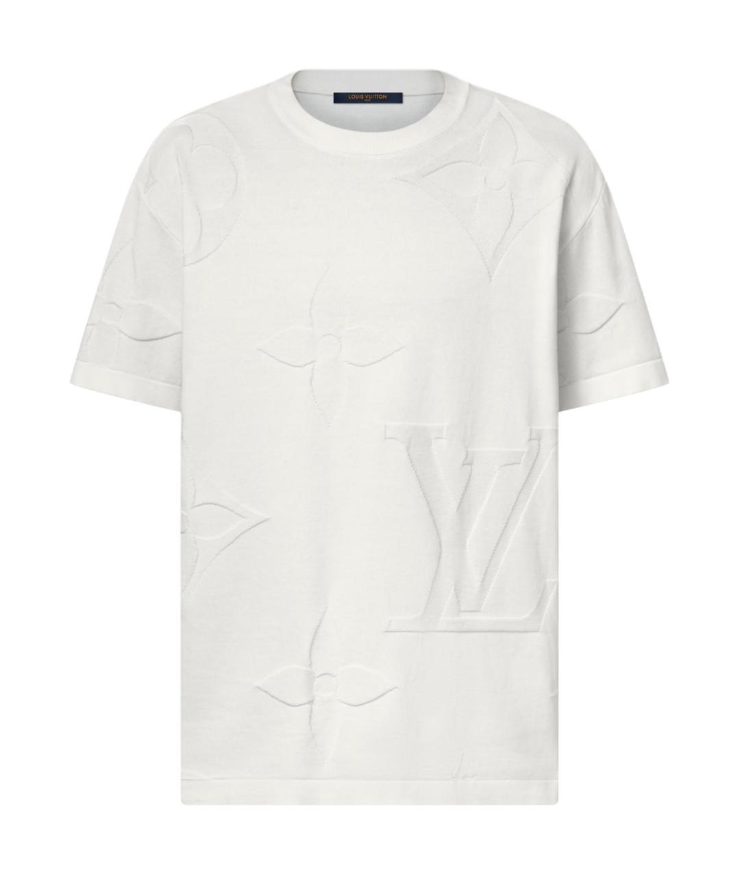 LOUIS VUITTON Белая футболка, фото 1