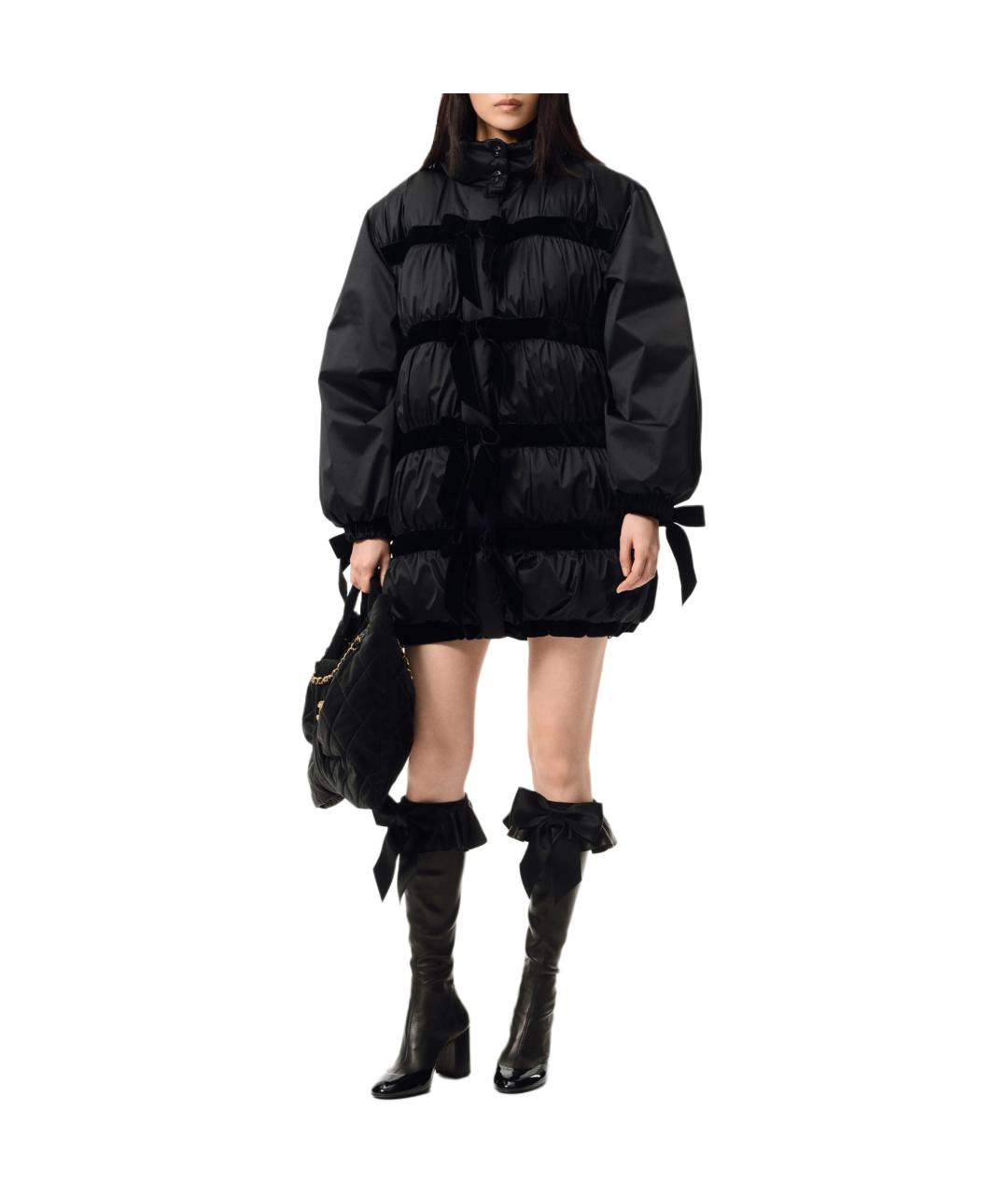 CHANEL Черный пуховик, фото 3