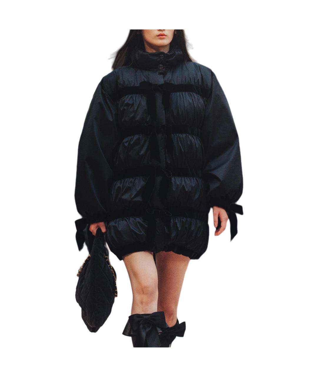 CHANEL Черный пуховик, фото 6