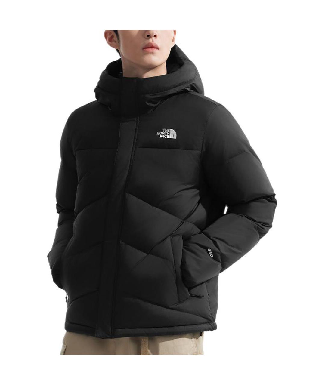 THE NORTH FACE Черный пуховик, фото 4