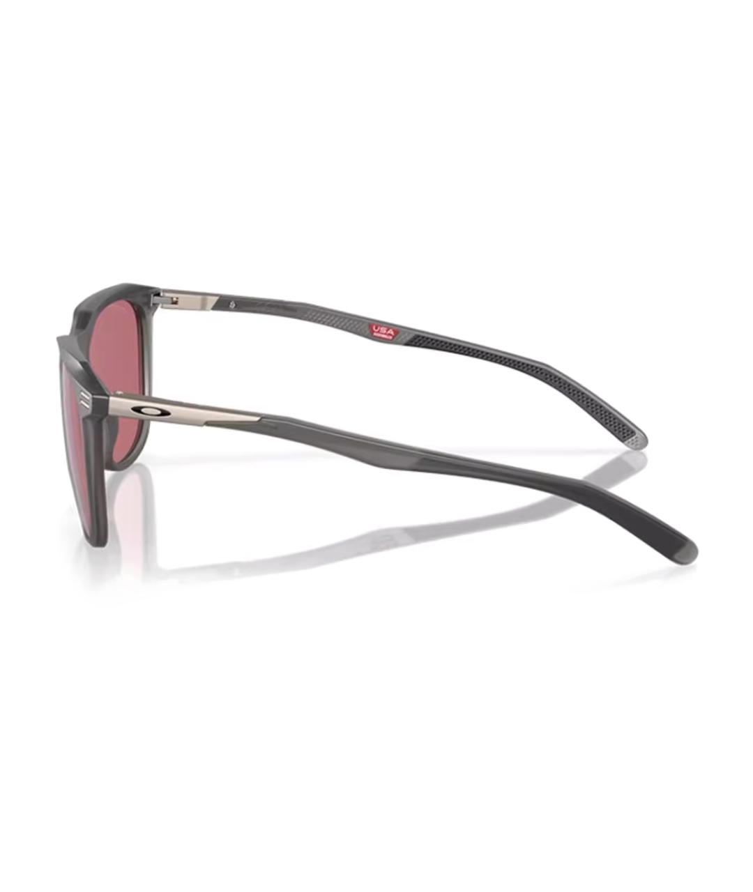 OAKLEY Серые пластиковые солнцезащитные очки, фото 3