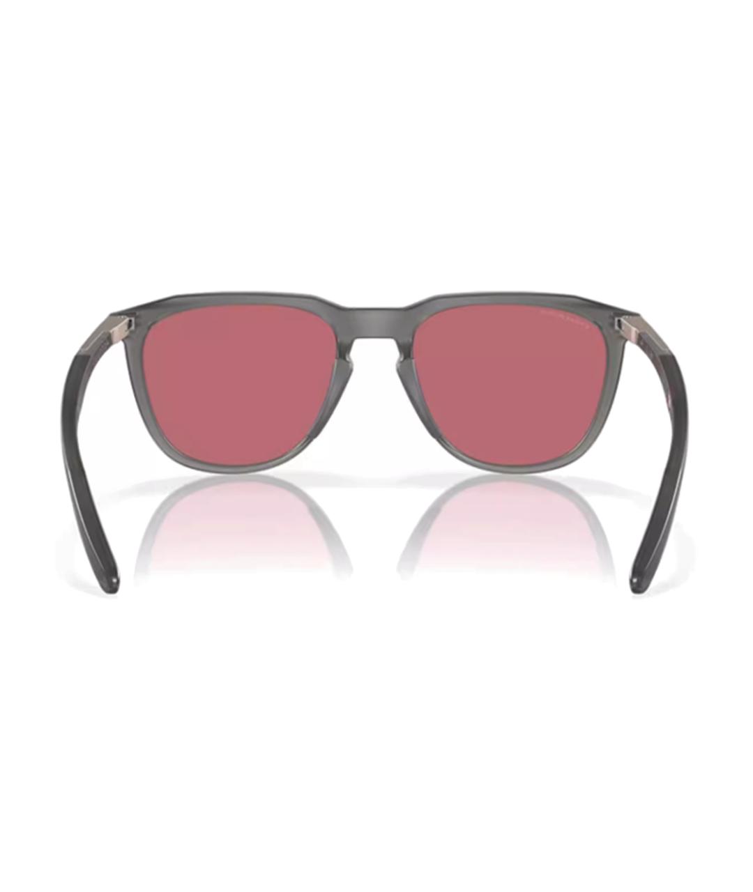 OAKLEY Серые пластиковые солнцезащитные очки, фото 4