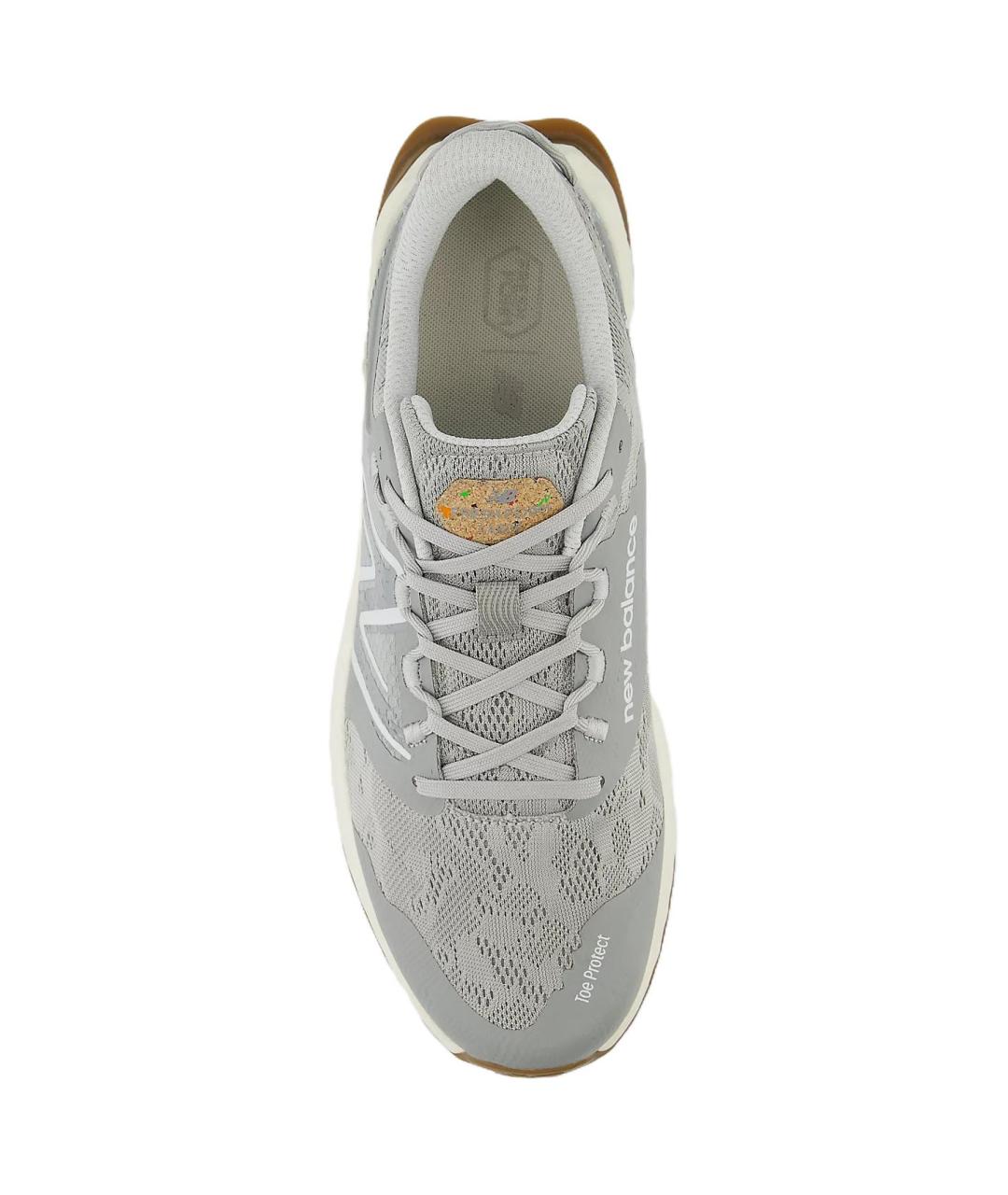 NEW BALANCE Серые низкие кроссовки / кеды, фото 4