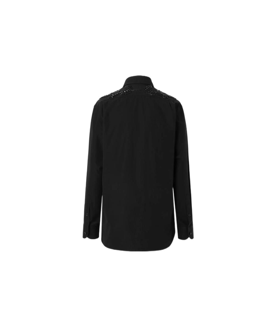 BURBERRY Черная классическая рубашка, фото 2