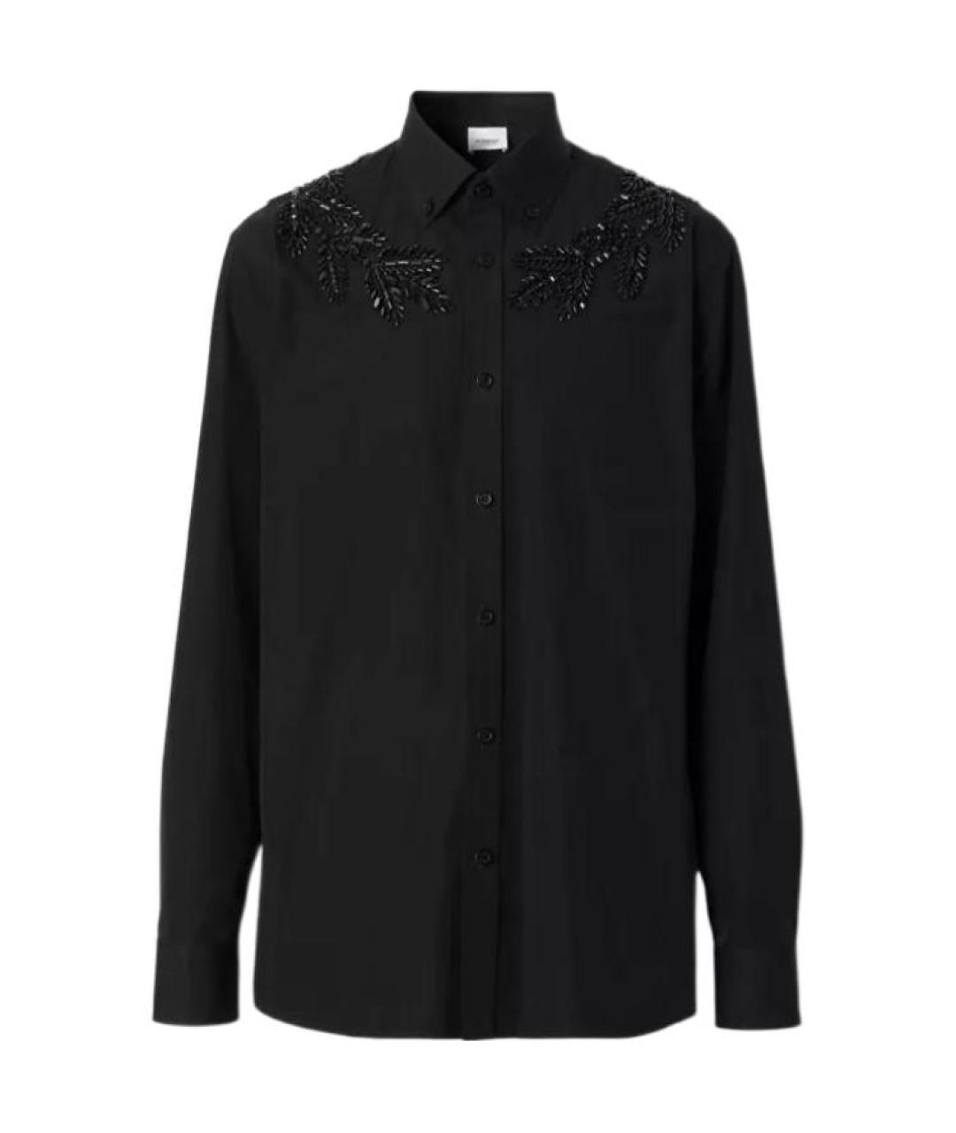 BURBERRY Черная классическая рубашка, фото 1