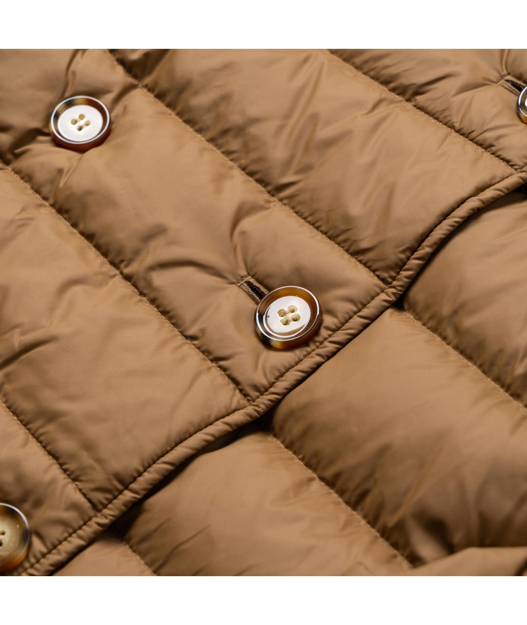 BURBERRY Коричневый пуховик, фото 5