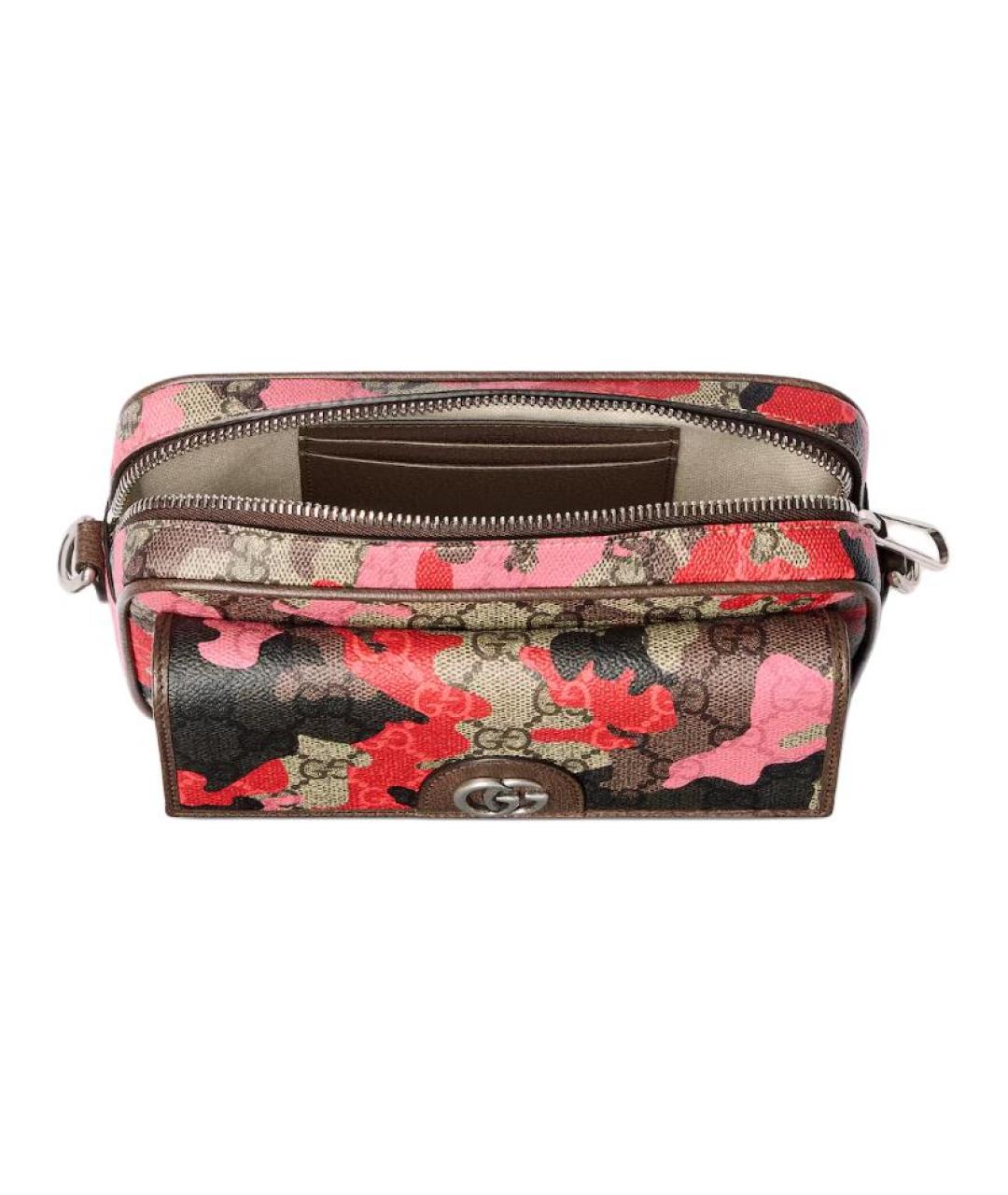GUCCI Мульти сумка на плечо из канвы, фото 4