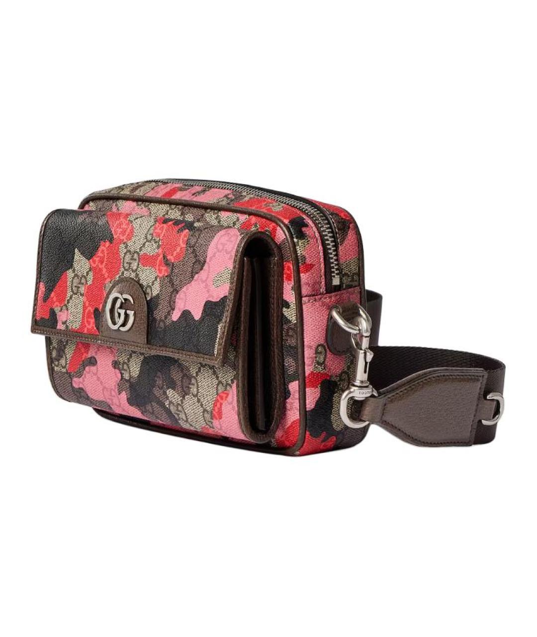 GUCCI Мульти сумка на плечо из канвы, фото 2
