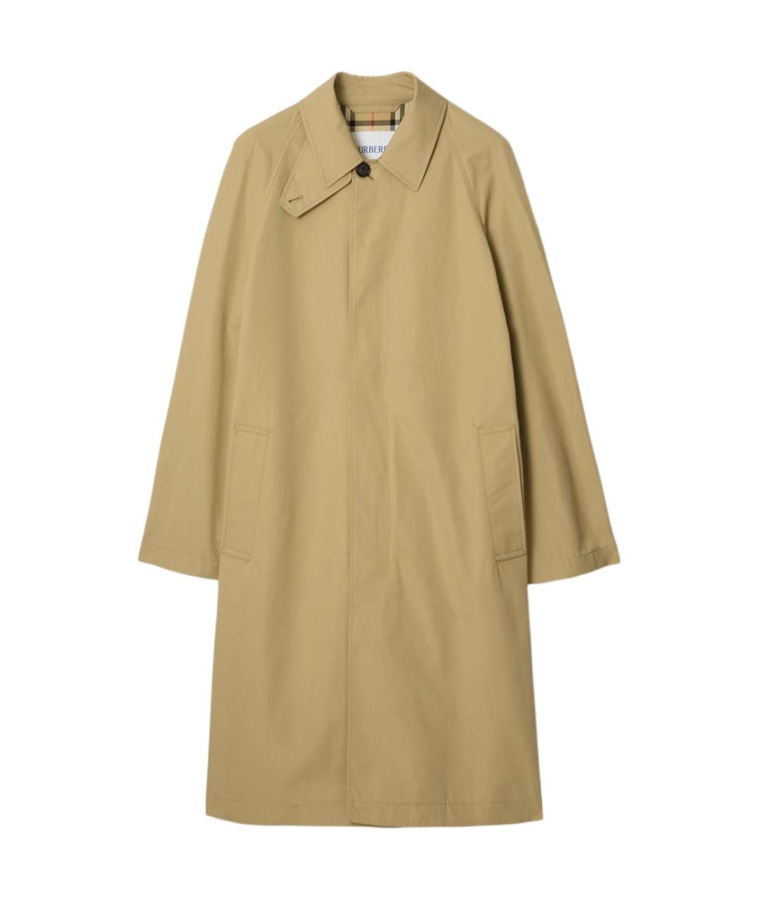BURBERRY Бежевый тренч / плащ, фото 1