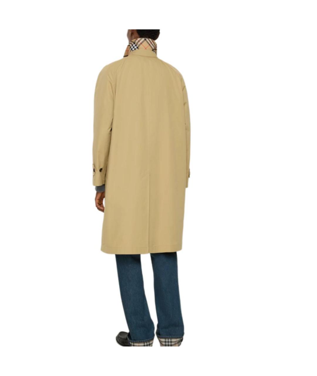 BURBERRY Бежевый тренч / плащ, фото 4