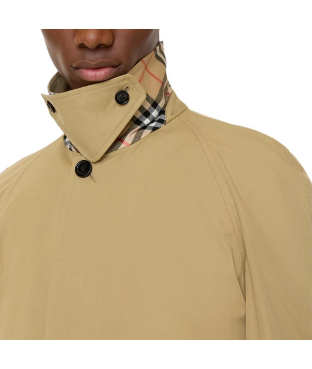 BURBERRY Бежевый тренч / плащ, фото 5