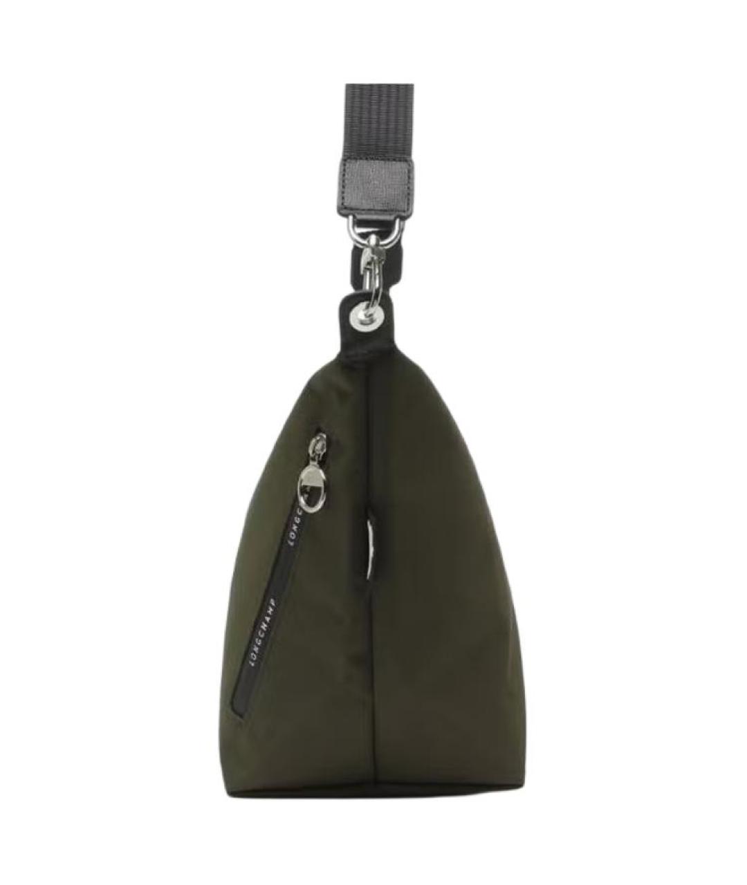 LONGCHAMP Хаки сумка на плечо, фото 5