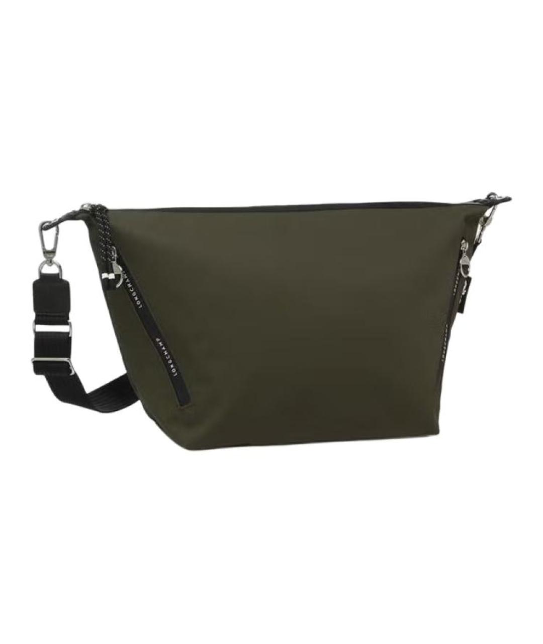 LONGCHAMP Хаки сумка на плечо, фото 2