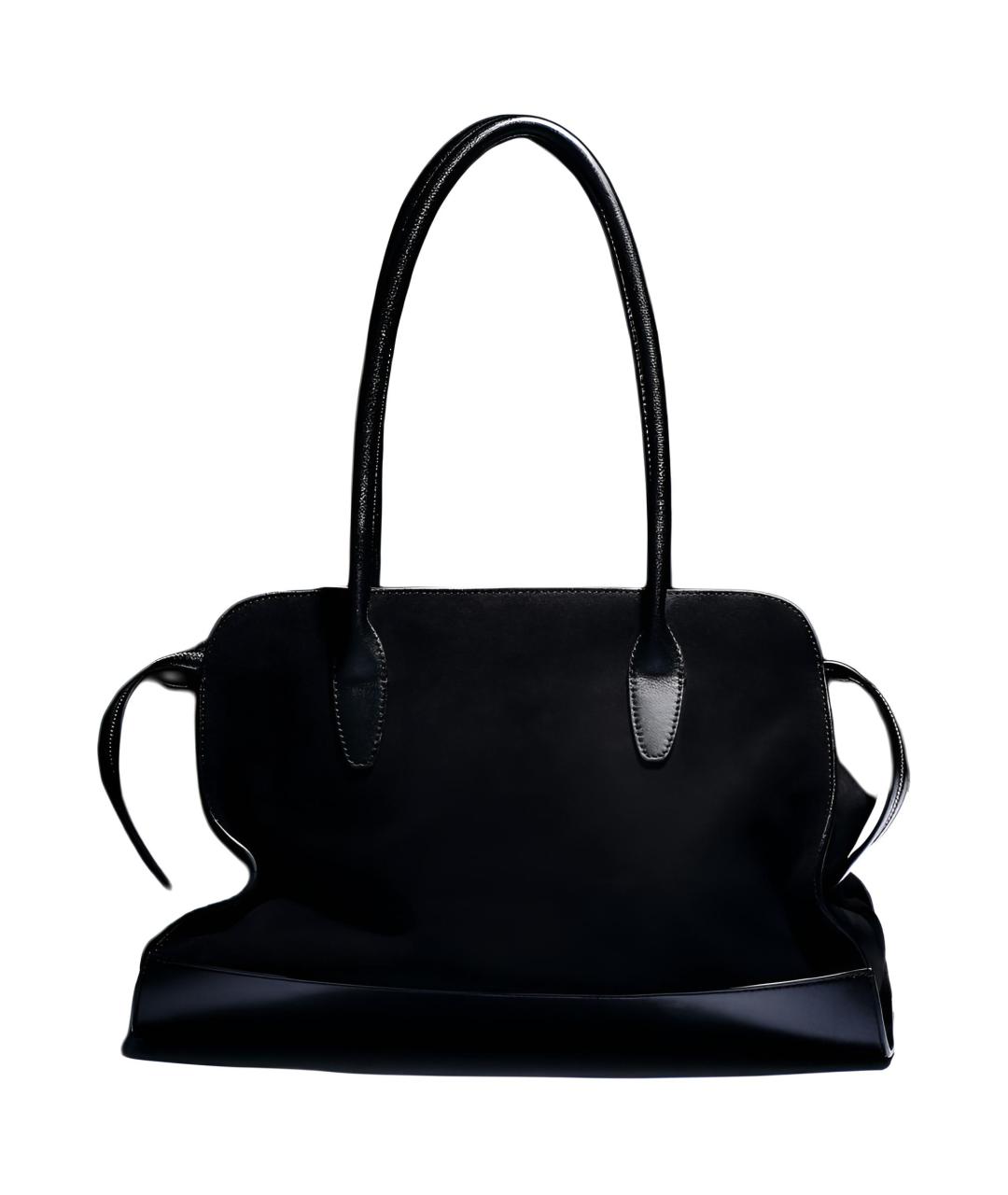 COS Черная кожаная сумка через плечо, фото 2