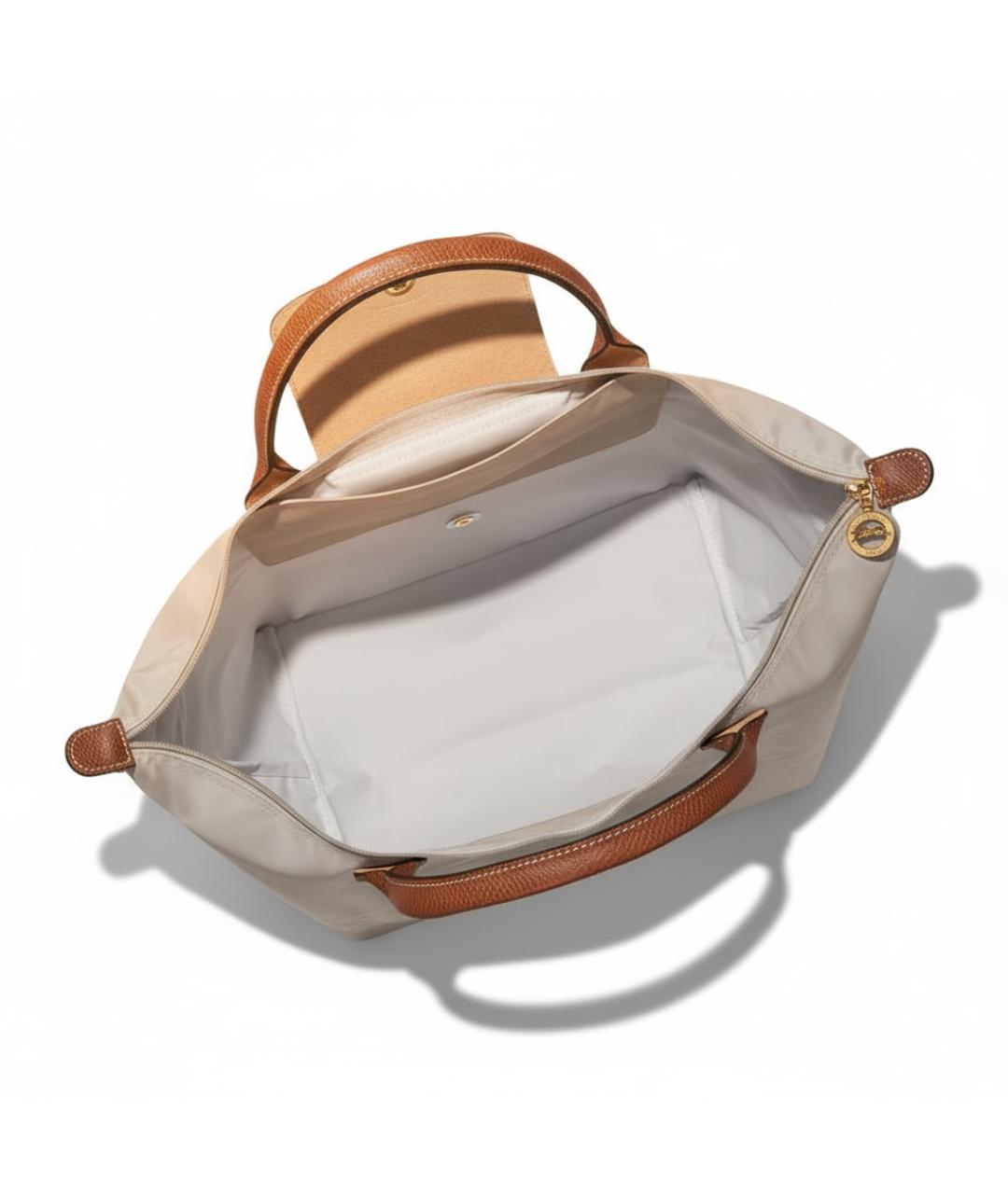 LONGCHAMP Бежевая сумка через плечо, фото 5