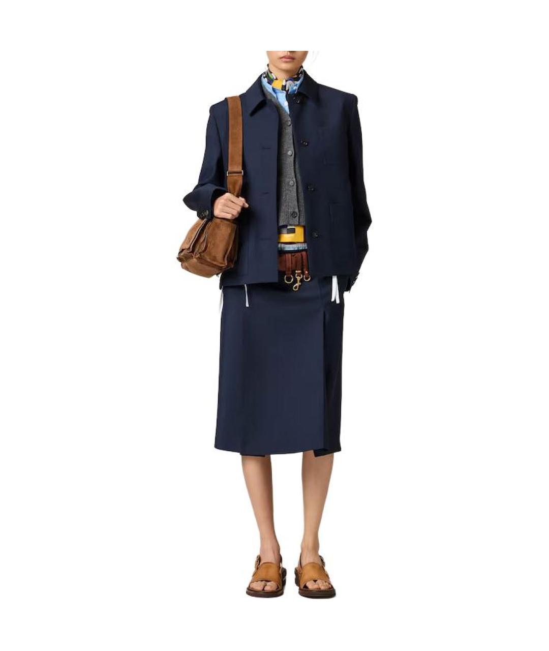 MIU MIU Голубая рубашка, фото 4