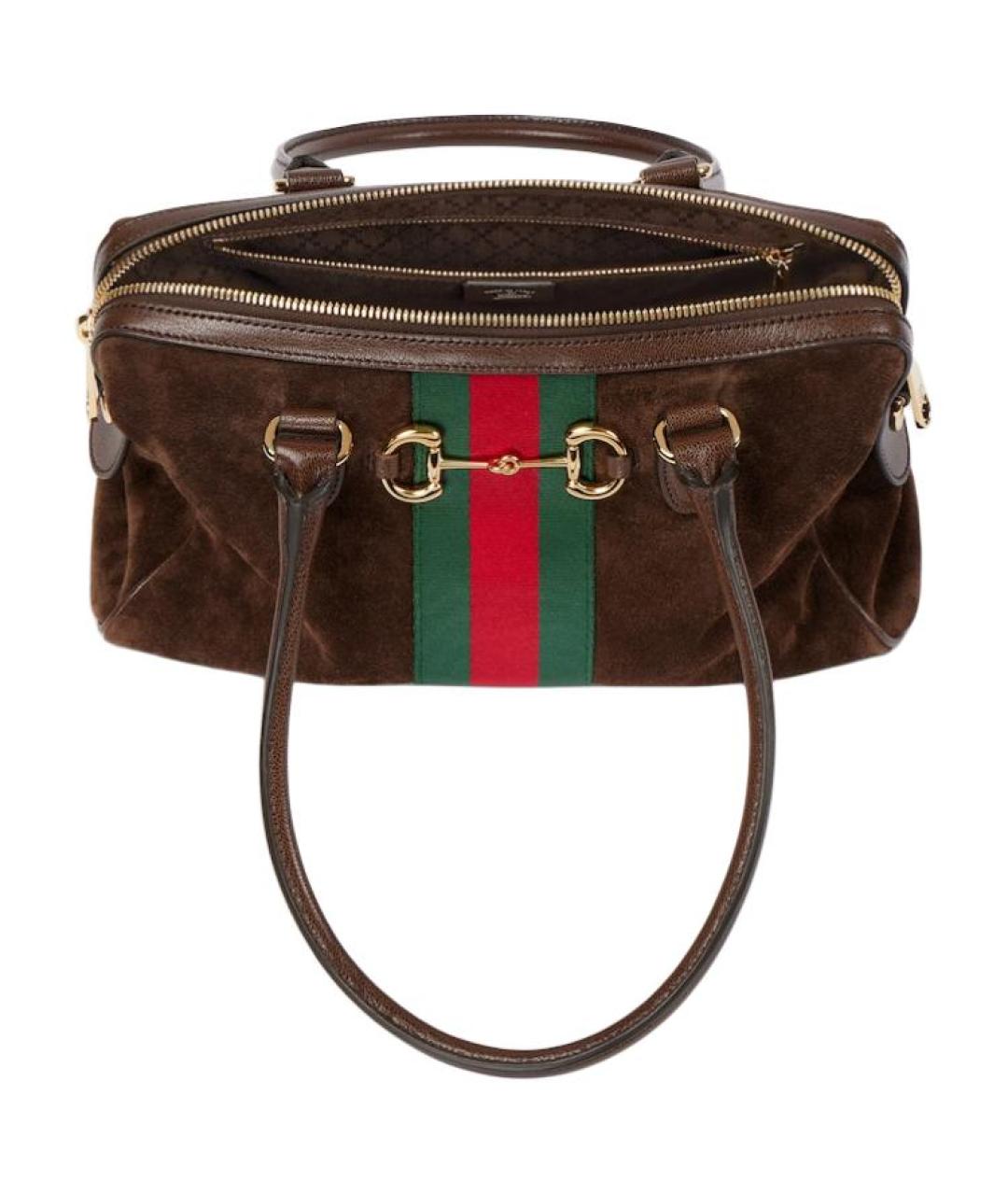 GUCCI Коричневая сумка через плечо, фото 4