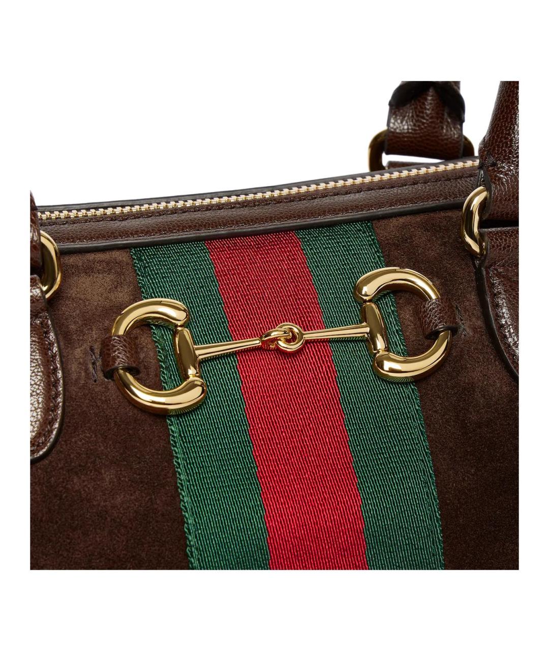 GUCCI Коричневая сумка через плечо, фото 5
