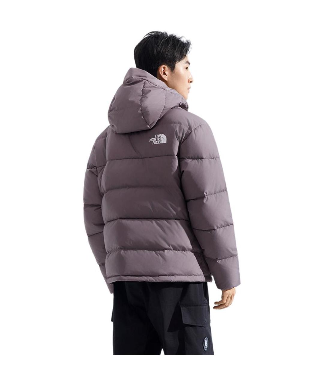 THE NORTH FACE Коричневый пуховик, фото 4