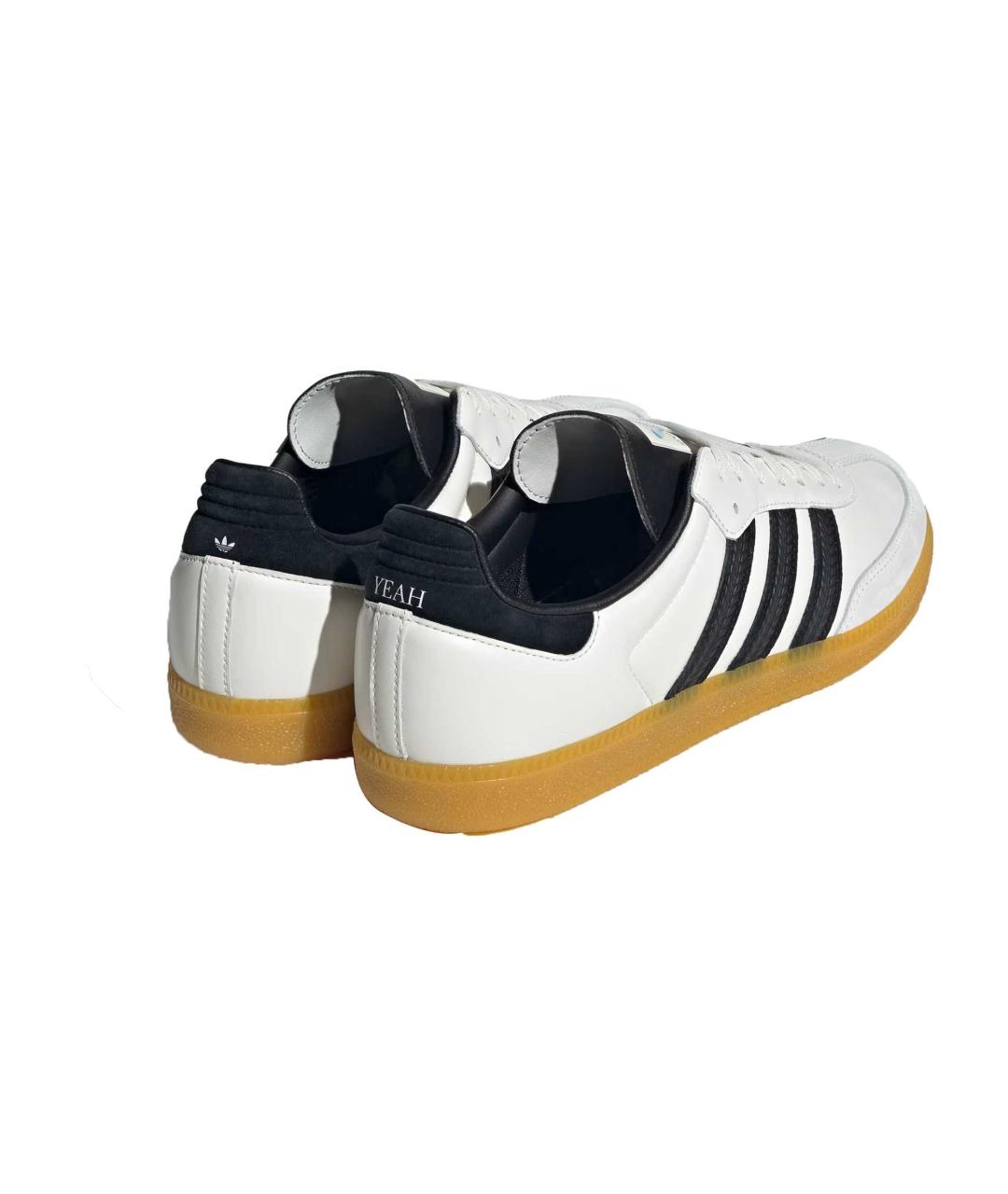 ADIDAS Белые кожаные кеды, фото 3