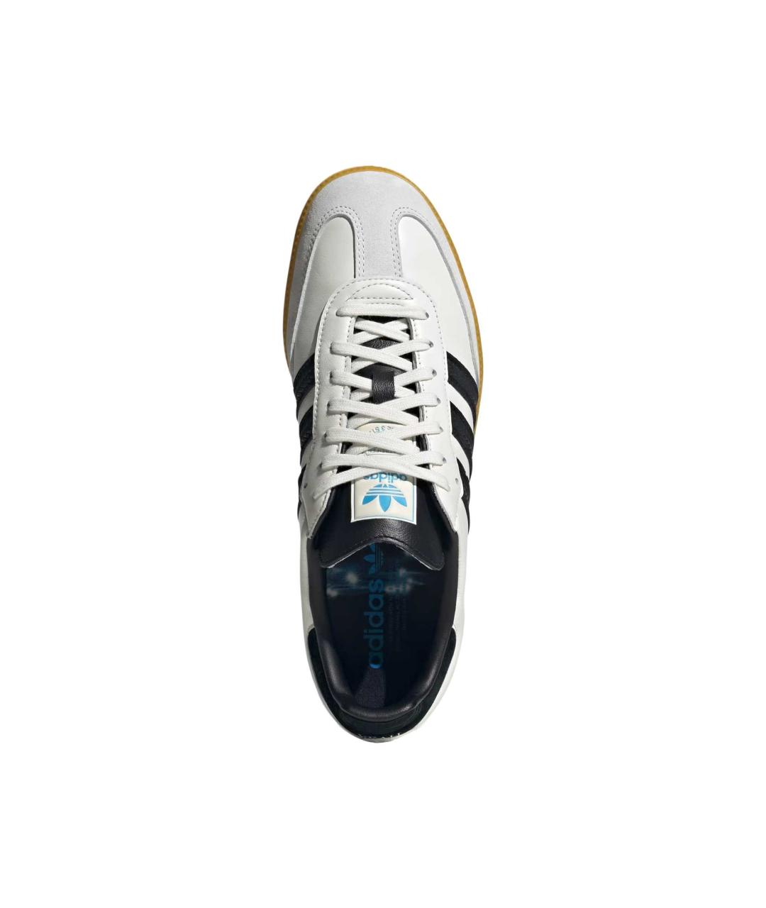 ADIDAS Белые кожаные кеды, фото 4