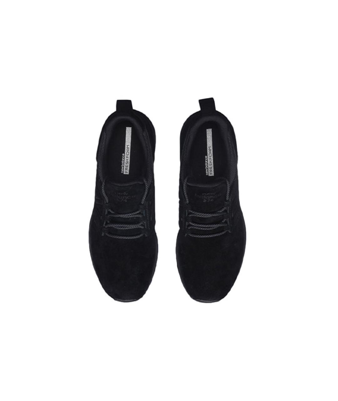 NEW BALANCE Черные замшевые кроссовки, фото 4