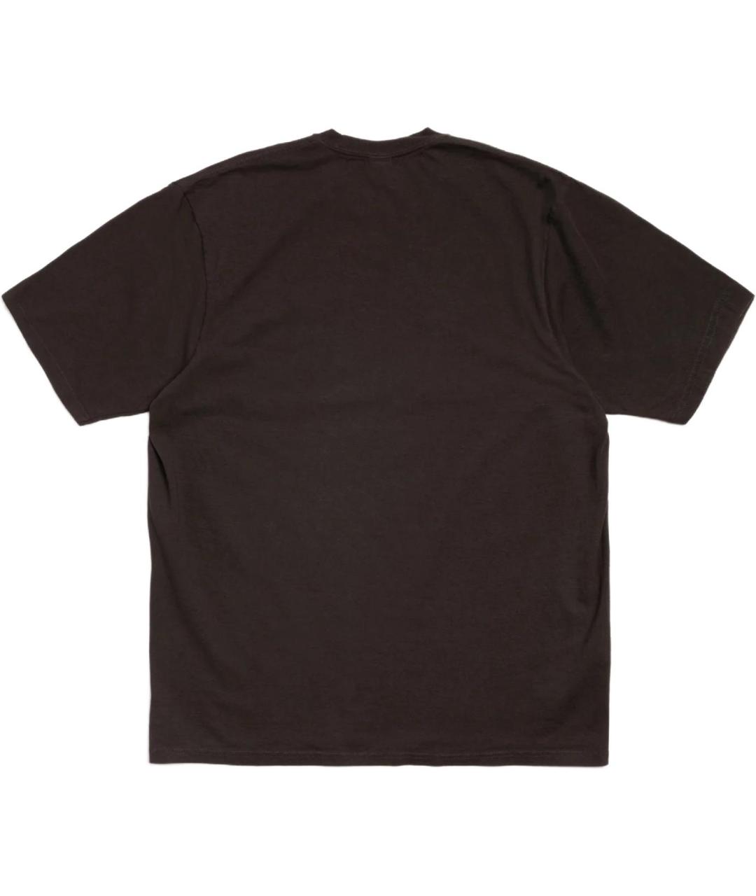 STUSSY Черная футболка, фото 2