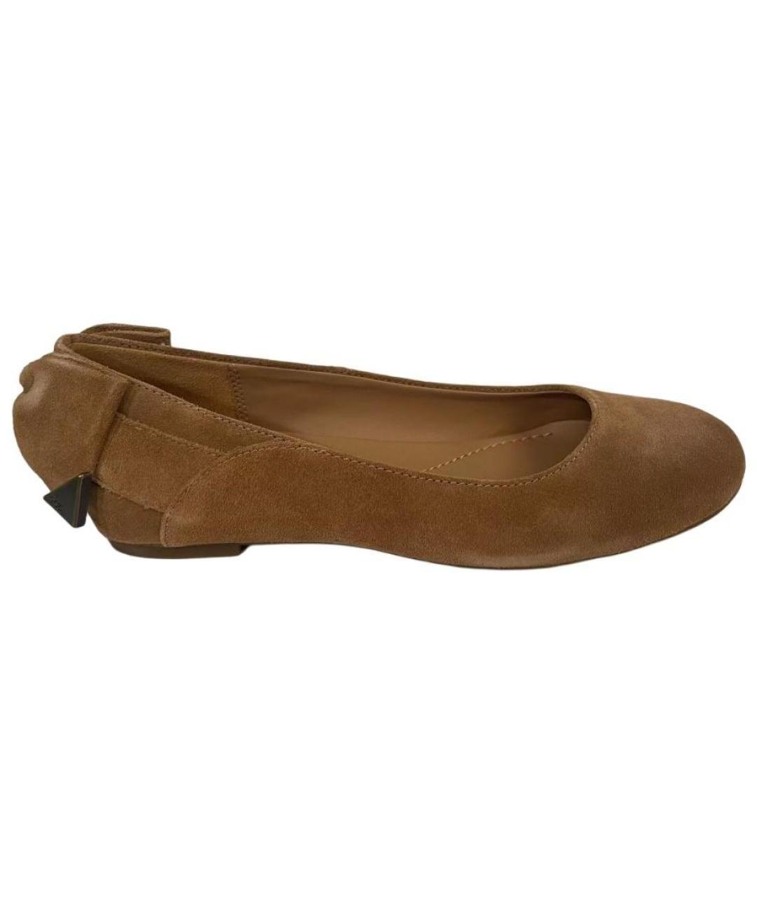 UGG Коричневые замшевые туфли, фото 1