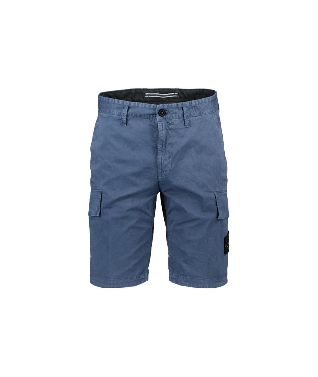 STONE ISLAND Голубые шорты, фото 6