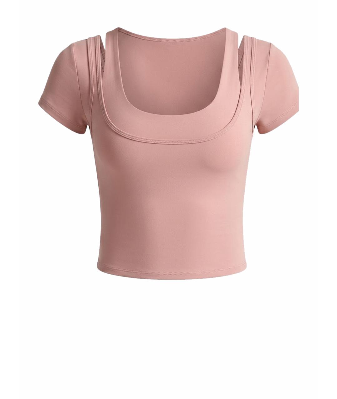 NIKE Розовая майка, фото 1