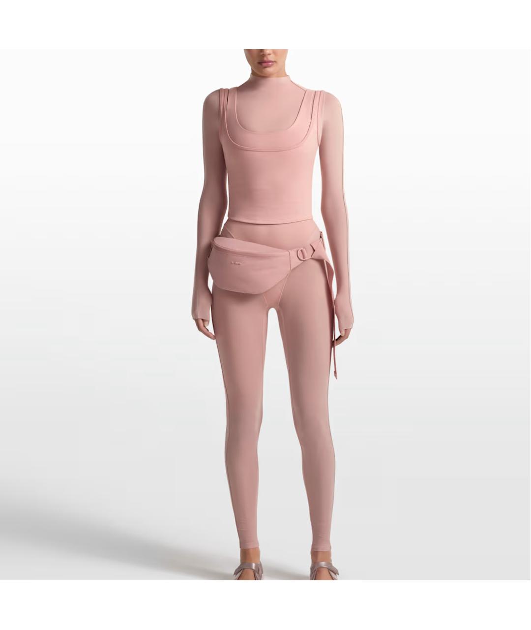 NIKE Розовая майка, фото 2