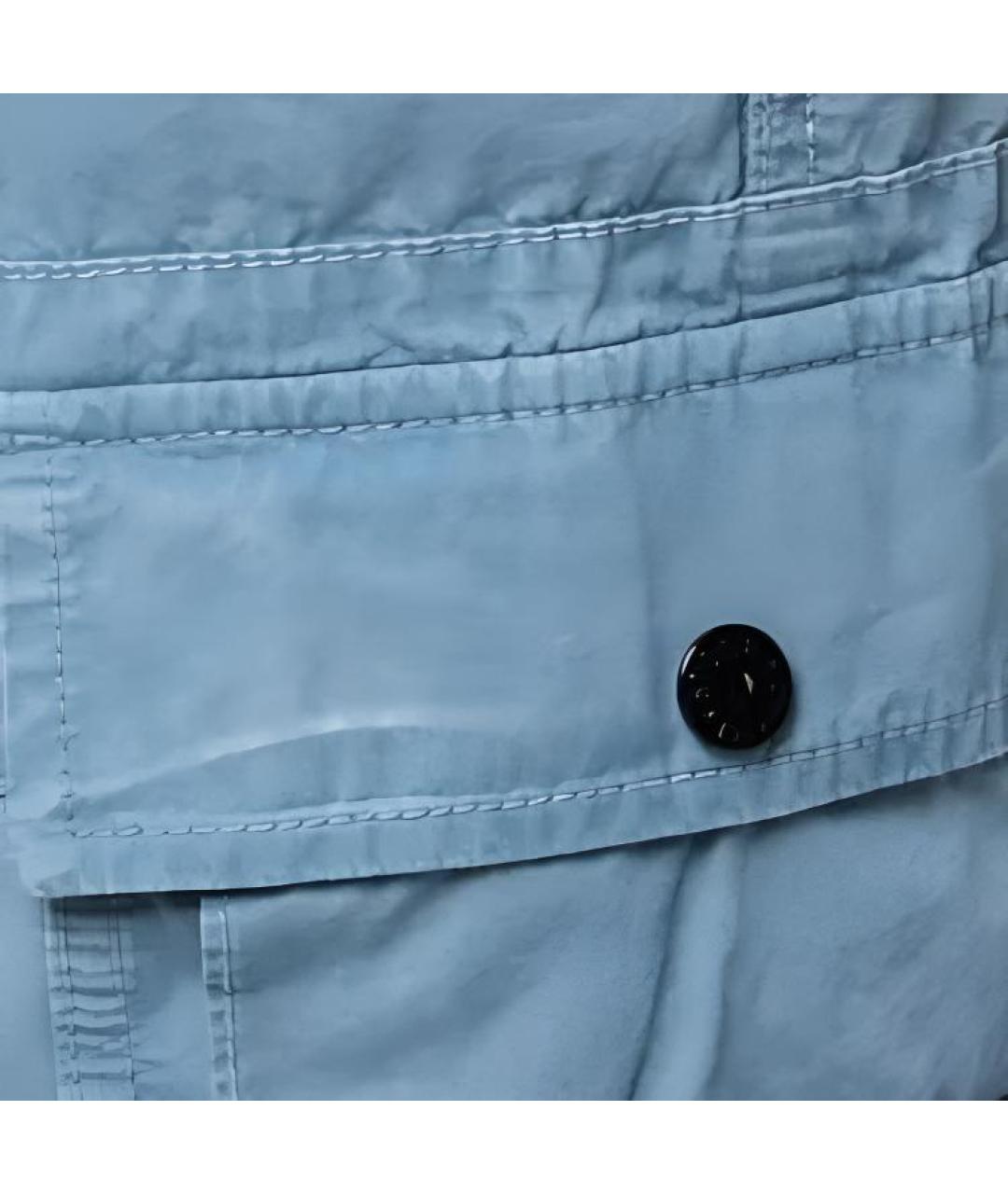 STONE ISLAND Голубые шорты, фото 5