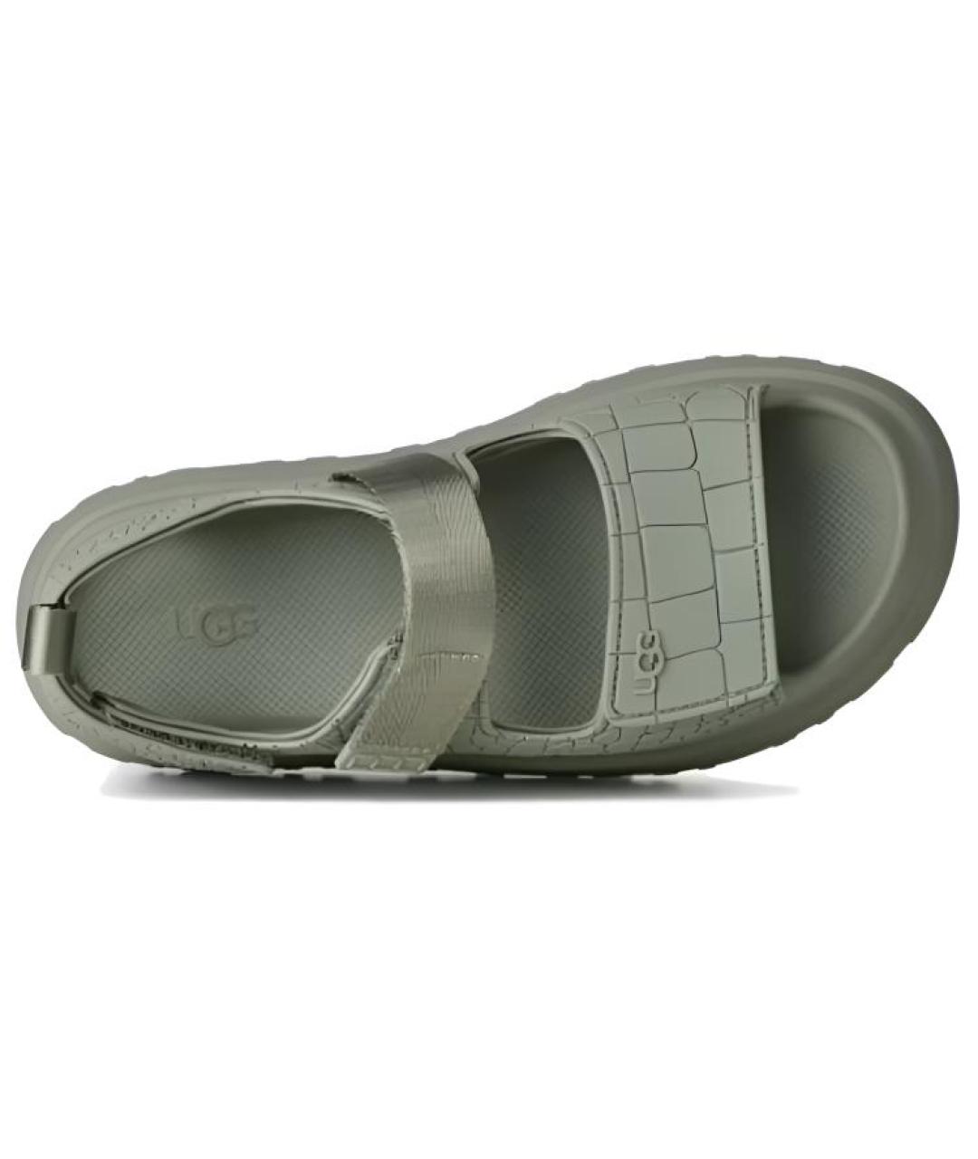 UGG AUSTRALIA Зеленые сандалии, фото 4