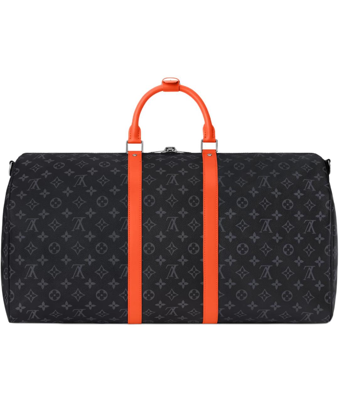 LOUIS VUITTON Черная дорожная/спортивная сумка, фото 3