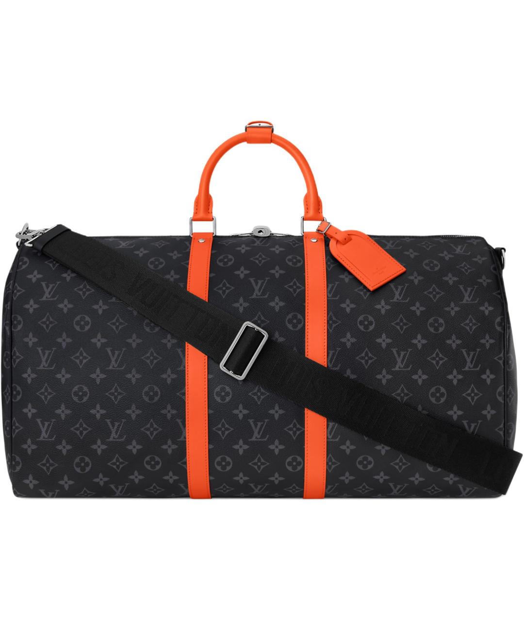 LOUIS VUITTON Черная дорожная/спортивная сумка, фото 1