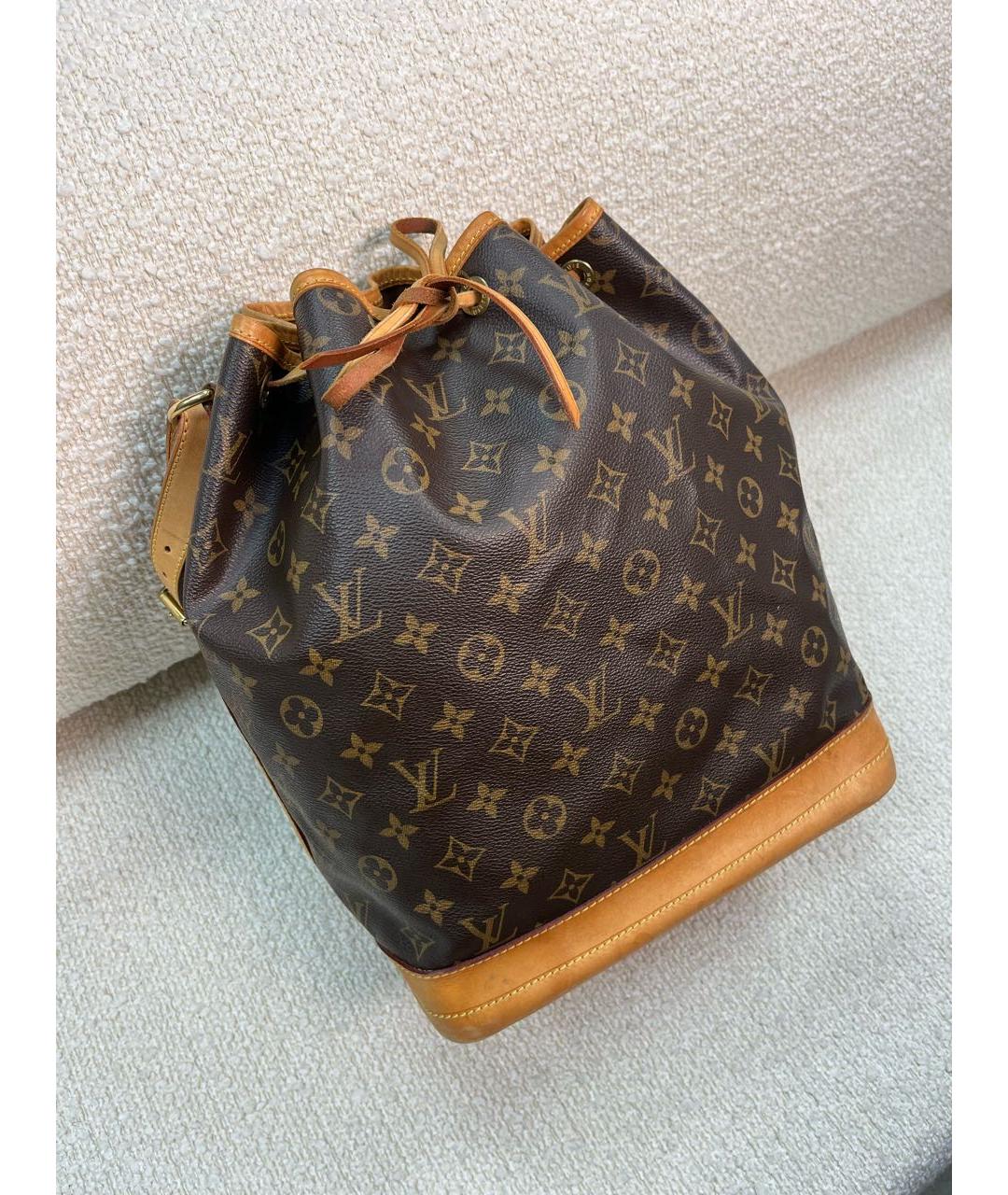 LOUIS VUITTON Коричневая сумка через плечо, фото 2