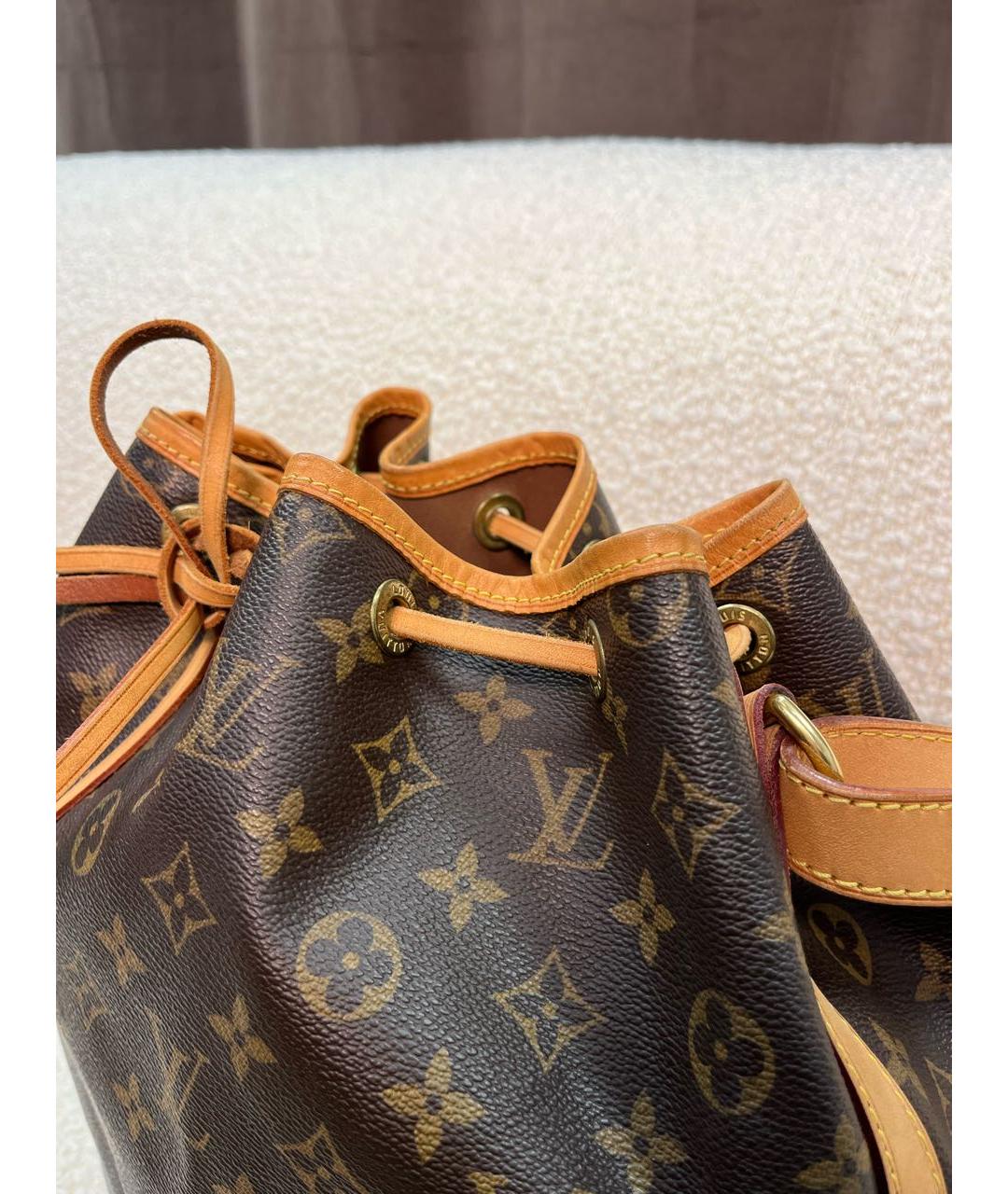LOUIS VUITTON Коричневая сумка через плечо, фото 8