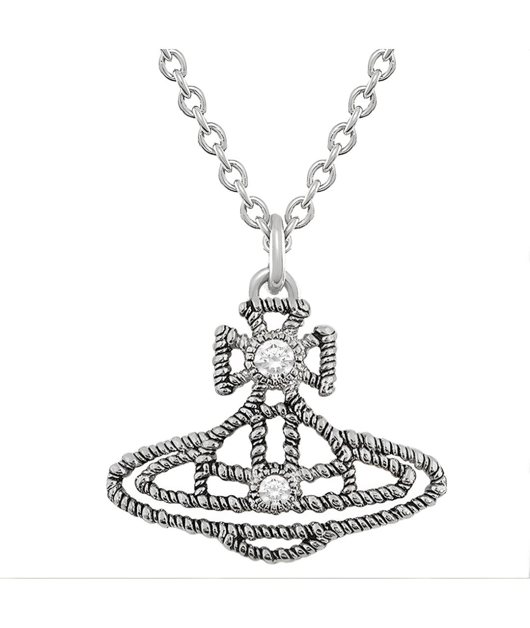 VIVIENNE WESTWOOD Серебряное колье, фото 3