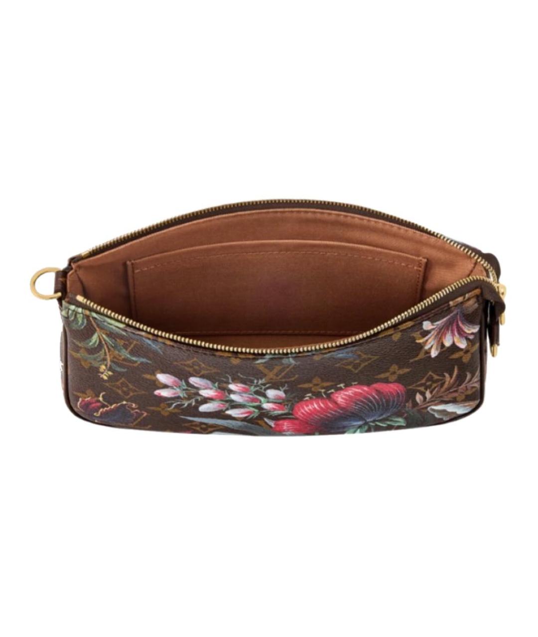 LOUIS VUITTON Коричневая сумка через плечо, фото 4